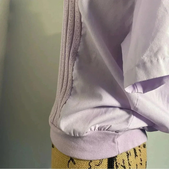 Blair Vintage Lilac Top Button Knit Detail Blouse - Picture 4 of 9